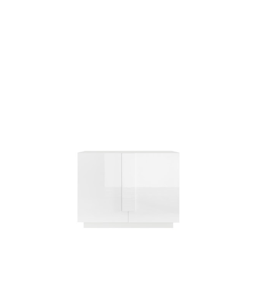Buffet Jupiter 2 portes – Blanc brillant